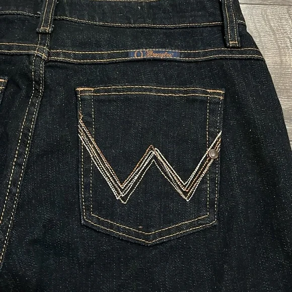 Womens Wrangler Q-Baby jeans size 7/8x32 NWT - Picture 6 of 6